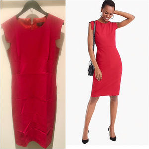 New J Crew Résumé dress, Red, Sz 6